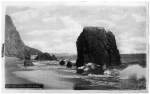 View of Castle Rock in Santa Monica