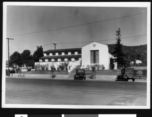 Exterior view of the Eagle Rock branch of the Los Angeles Public Library