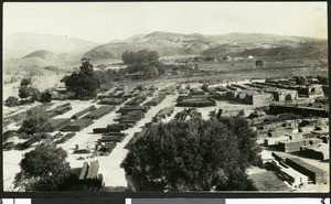 Panoramic view of the Los Angeles Brick Company, ca.1930