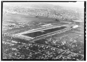 Aerial view of Grand Central Air Terminal, Glendale, 1929