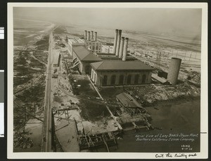 Long Beach Steam Plant, April 17, 1925