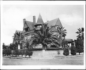 Exterior view of U.S. Grant, Jr.'s residence in San Diego, ca.1905