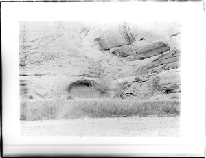 A lone cliff dwelling in the Canyon del Muerto, ca.1900