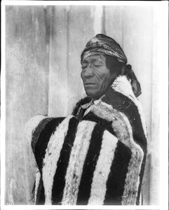 Portrait of Captain Big Water of the Walapai Indians, ca.1902