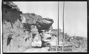 Site of the Snake Dance at the Hopi Pueblo of Walpai