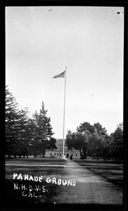 Parade Ground at the National Home for Disabled Volunteer Soldiers in Sawtelle