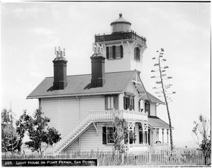 Lighthouse on Point Fermin, San Pedro, California