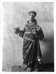 Statue of Saint Anthony of Padua from Mission San Carlos, ca.1906