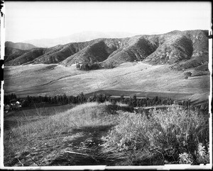 Panoramic view of Eagle Rock Valley, Los Angeles, ca.1908