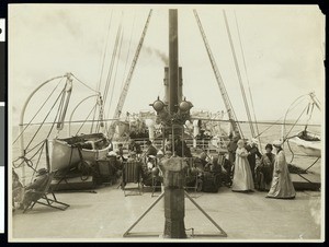 S.S. Ohio en route to Hawaii with the Los Angeles Chamber of Commerce on board, 1907