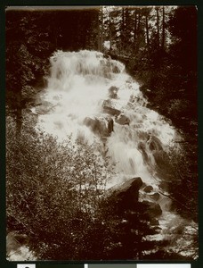 View of Eagle Falls at Lake Tahoe, ca.1910