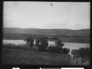 View of an arm of the Laguna Granda in Watsonville, ca.1900