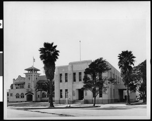 Exterior view of Venice City Hall and Police Station, Division 14