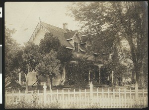 Residence of the late General Vallejo in Sonoma, ca.1900