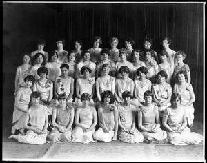 Group portrait of America's Bird Whistling Chorus, October 1, 1926