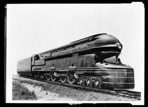 View of the locomotive "Pennsylvania"