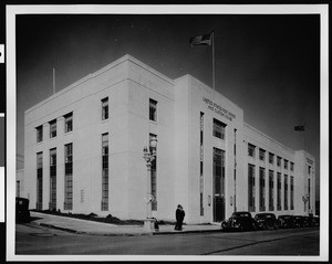 Exterior view of the Port of Los Angeles United States Federal Building, ca.1932