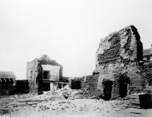 Mission San Diego Alcala in ruins, ca.1905