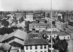 Panorama of San Diego taken from the roof of the courthouse, ca.1890