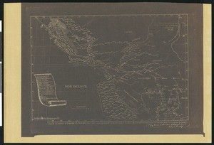 Map of California and Baja prepared in 1777 by Father Pedro Font, diarist for the Anza expedition