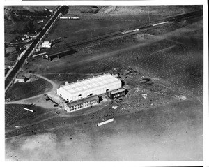 Aerial view of the Lehrman Studios in Culver City, ca.1918