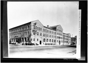 Exterior view of Science Hall at the University of Southern California, 1929