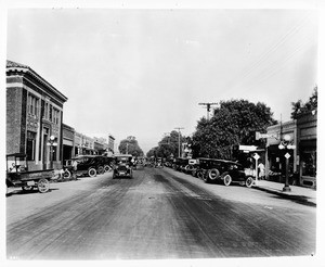 Lankershim Boulevard in North Hollywood, San Fernando Valley, California, ca.1926-1927