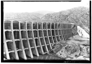 View of Little Rock Dam, near Palmdale, April 11, 1926