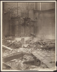 Ruins of the vaults in the Bank of California, San Francisco, 1906