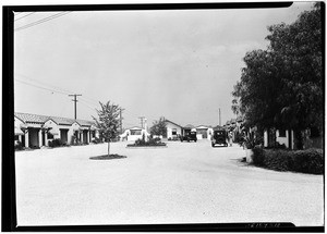 View of the San Gabriel Auto Court on Valley Boulevard, August 1934