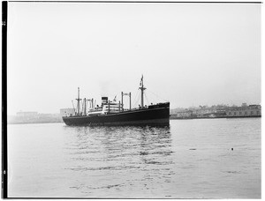 Japanese steamship Tokai Maru in Los Angeles Harbor