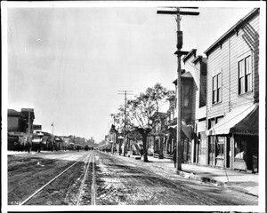 Main Street below Seventh Street, looking south, ca.1906