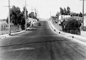 View of Barrington Avenue looking north from Ohio Avenue after improvement, ca.1934