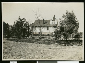 Exterior view of the Presbyterian Church in Brawley, ca.1910