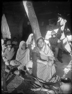 A family of escaped Yaqui Indians living in Arizona, ca.1910