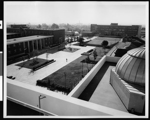 New Court of Sciences of UCLA, taken from roof of Mathematical Sciences building