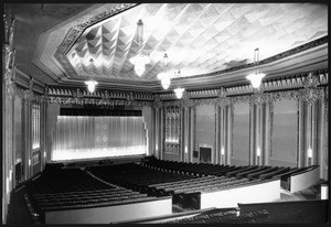 Fox Stadium Theater with auditorium seating, 1920-1929