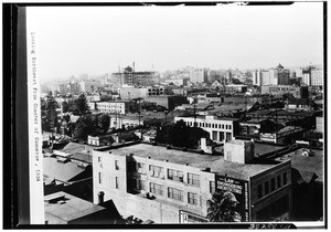View of Los Angeles northwest from the Chamber of Commerce building, 1924