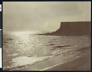 View of the ocean in Santa Barbara, ca.1950