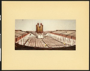 Painting of the Great Organ and Tabernacle in a Mormon temple, Utah