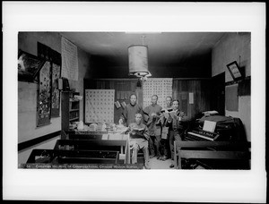 Chinese Presbyterian Church, interior view, Los Angeles