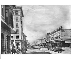 View of J Street in Sacramento, ca.1907