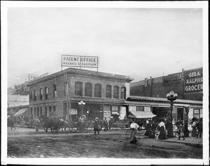 Northeast corner of Fifth and Spring Streets, ca.1905