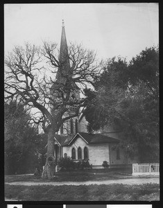 Methodist Church in Los Gatos, ca.1900