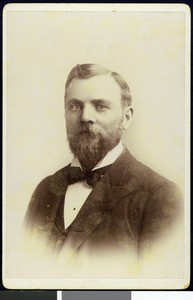 Portrait of W.H. Cowley, Salt Lake City, Utah