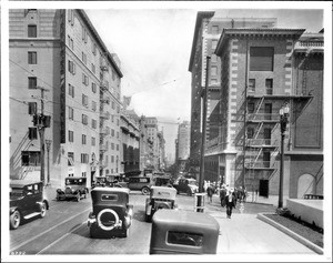 View of 5th Street looking east, Los Angeles, ca.1927