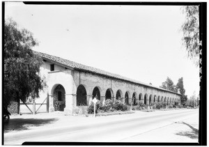 Exterior view of the San Fernando Mission, July 29, 1927