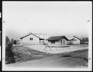 Office buildings at Alhambra site of the Standard Oil Company, ca.1950