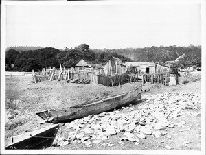 Pacific Grove fishing village near Monterey, ca.1900