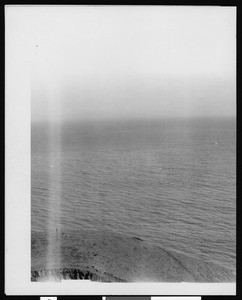 Panorama of the coast north from Santa Monica, 1920